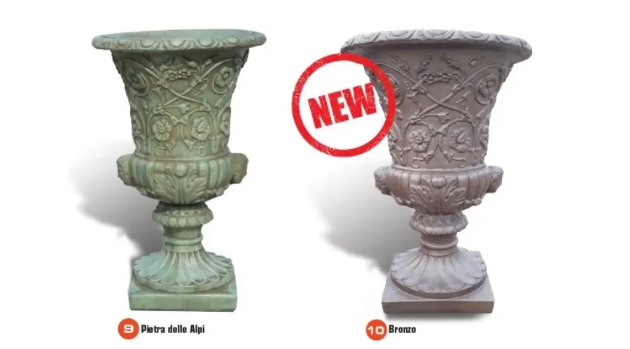 obrazek 6 Solidna fontanna ogrodowa Gibilterra  z grysu marmuru Carrara