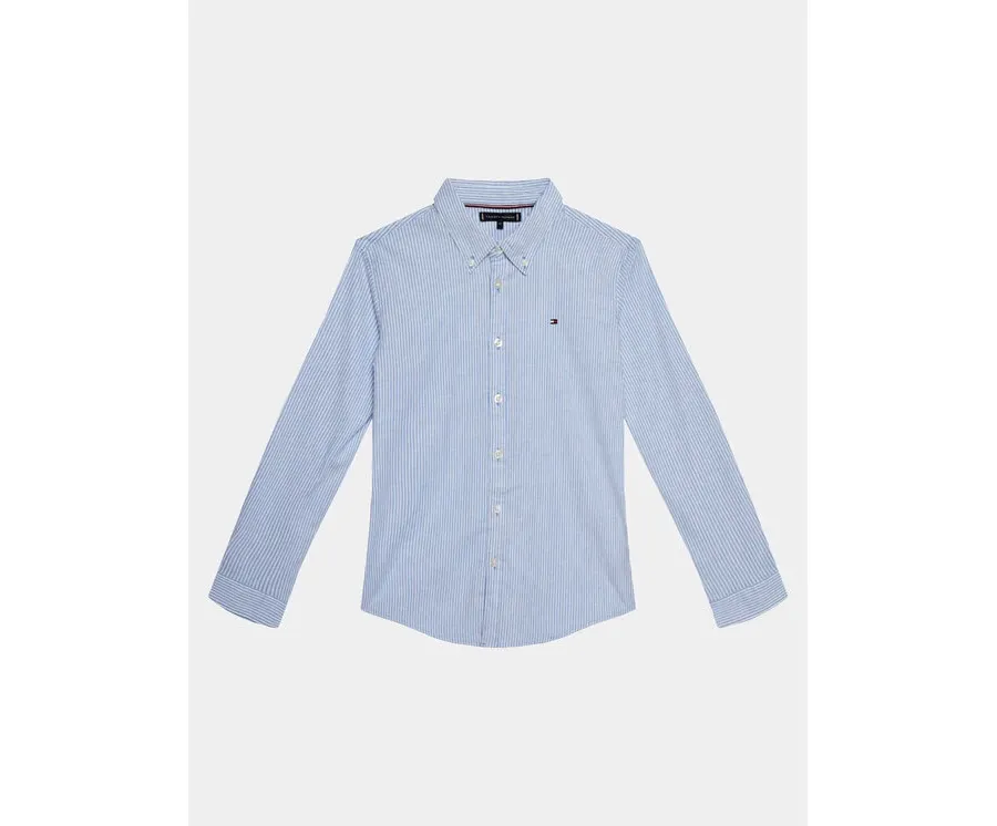 obrazek 1 Tommy Hilfiger Koszula Flex Ithaca Shirt L/S KB0KB08729 Niebieski Regular Fit