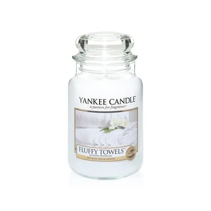 Zdjęcie Yankee Candle Fluffy Towels Housewarmer Świeca zapachowa 0.623 kg