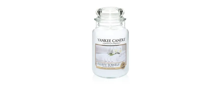 obrazek 1 Yankee Candle Fluffy Towels Housewarmer Świeca zapachowa 0.623 kg