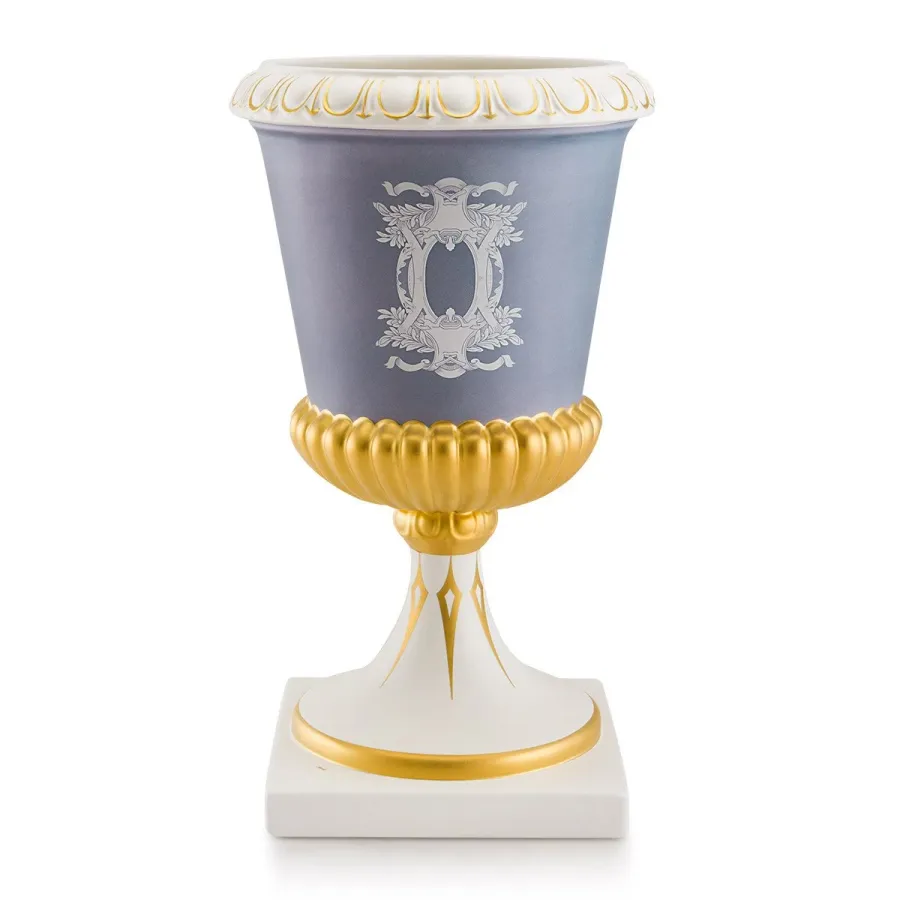 obrazek 1 Ceramiczny wazon w kształcie krateru z imperialnym zdobieniem - Ahura