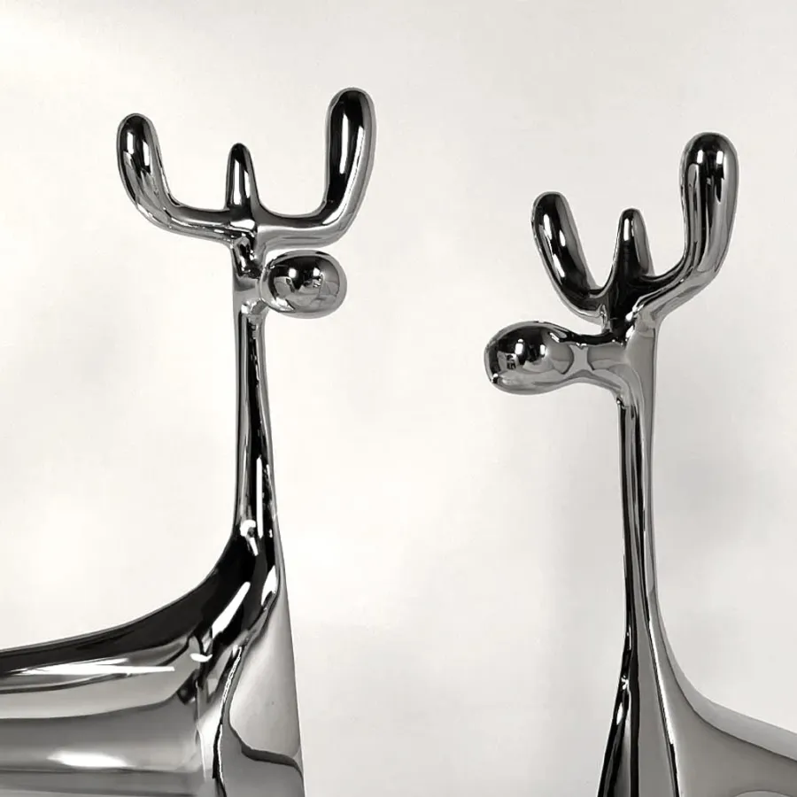 obrazek 2 Zabawna mosiężna rzeźba stołowa do fantazyjnego wystroju