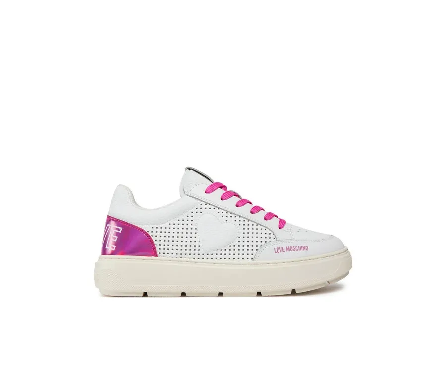 obrazek 1 LOVE MOSCHINO Sneakersy JA15274G1IJC410B Biały