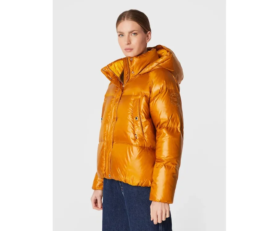 obrazek 1 Tommy Hilfiger Kurtka puchowa Pop Colour WW0WW35974 Żółty Regular Fit