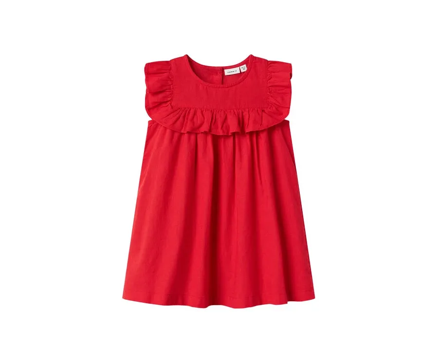 obrazek 1 NAME IT Sukienka letnia Falinnen 13240518 Czerwony Regular Fit