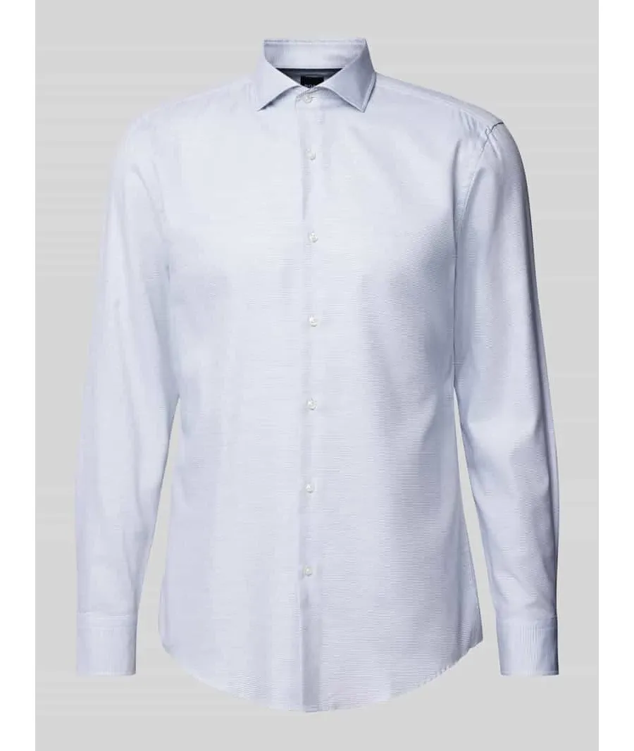 obrazek 1 Koszula biznesowa o kroju slim fit z kołnierzykiem typu cutaway
