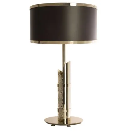 Zdjęcie Ekskluzywna lampa na stolik - h. 62 cm, ø 40 cm