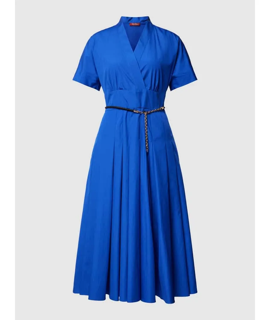 obrazek 1 Sukienka midi w kopertowym stylu model ‘ALATRI’