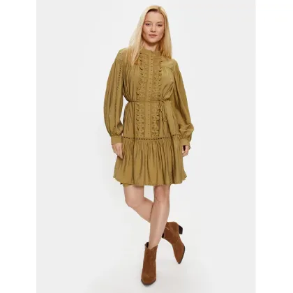 Zdjęcie Bruuns Bazaar Sukienka codzienna Karla BBW3388 Zielony Regular Fit