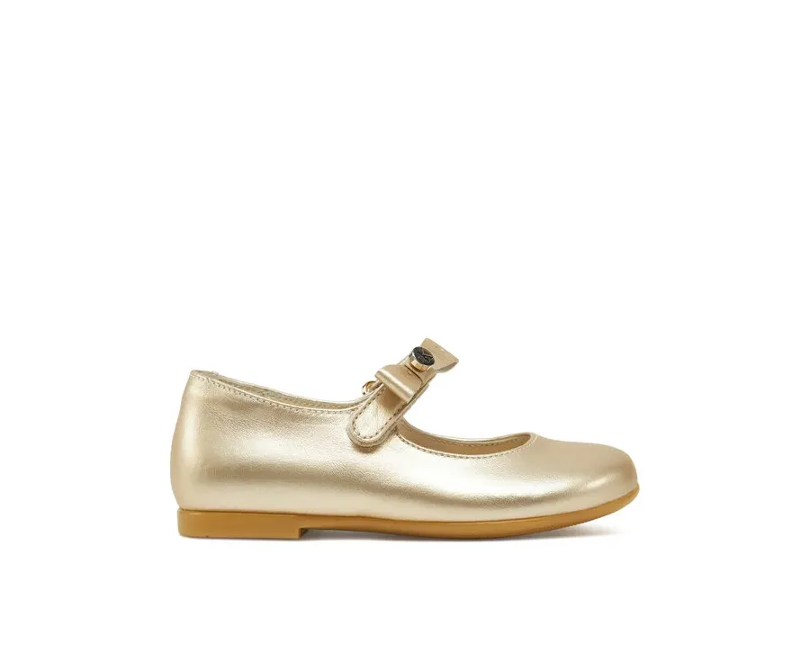 obrazek 1 Calvin Klein Jeans Baleriny Ballerina V1A3-83040-0220 Złoty