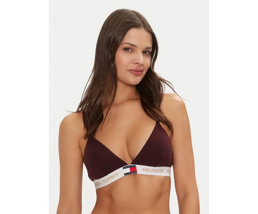 obrazek 1 Tommy Hilfiger Biustonosz braletka UW0UW05651 Bordowy