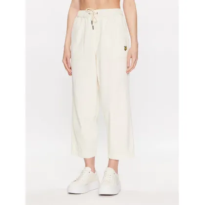 Zdjęcie Lyle & Scott Spodnie materiałowe Workwear Trousers TRW1801V Biały Regular Fit