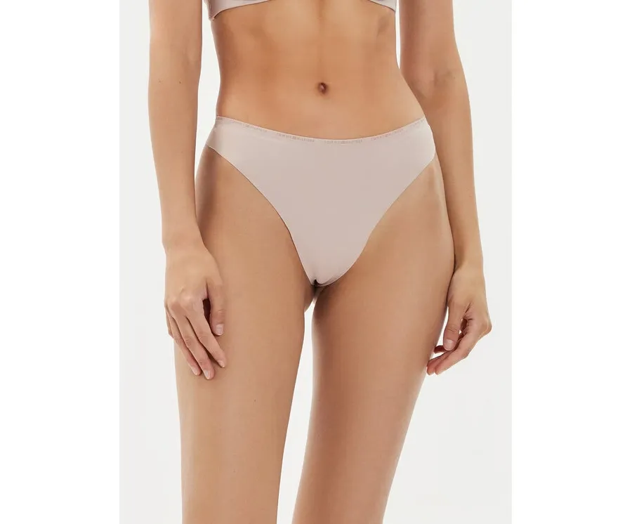 obrazek 1 Tommy Hilfiger Stringi UW0UW05214 Beżowy