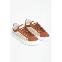 Zdjęcie Sneakersy damskie skórzane Oslo CESARE CASADEI Cesare Casadei