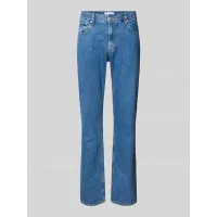 Zdjęcie Jeansy o kroju straight fit z 5 kieszeniami model ‘AUTHENTIC’