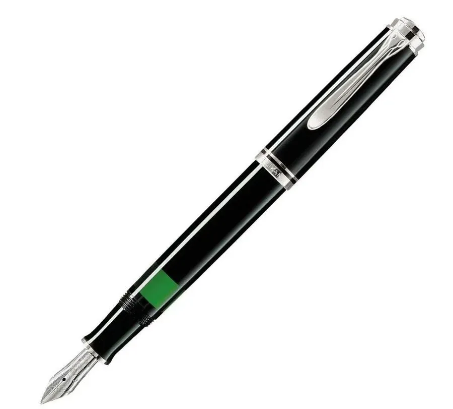 obrazek 1 Czarne Pióro Wieczne Pelikan Souveran M405 EF
