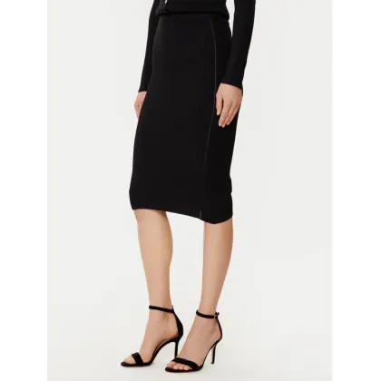 Zdjęcie Guess Spódnica midi W5RD15 Z2V62 Czarny Slim Fit