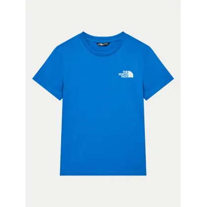 Zdjęcie The North Face T-Shirt Simple Dome NF0A8DRP Niebieski Regular Fit