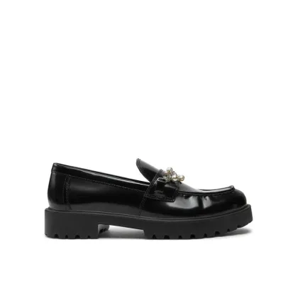 Zdjęcie Tory Burch Lordsy Embellished Classic Lug Loafer 165828 Czarny