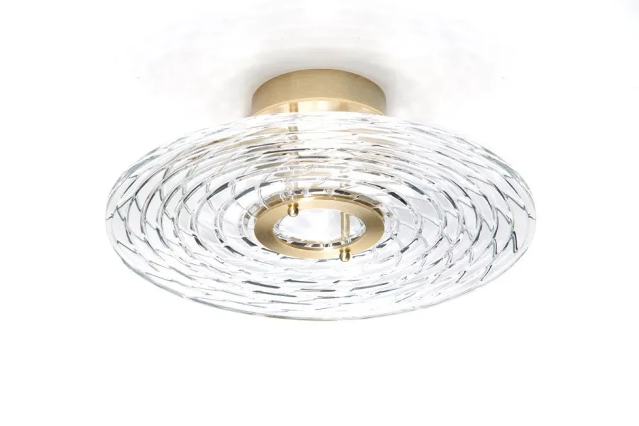 obrazek 1 Piękna stylowa lampa z pojedynczym kryształowym dyskiem - Il Paralume Marina