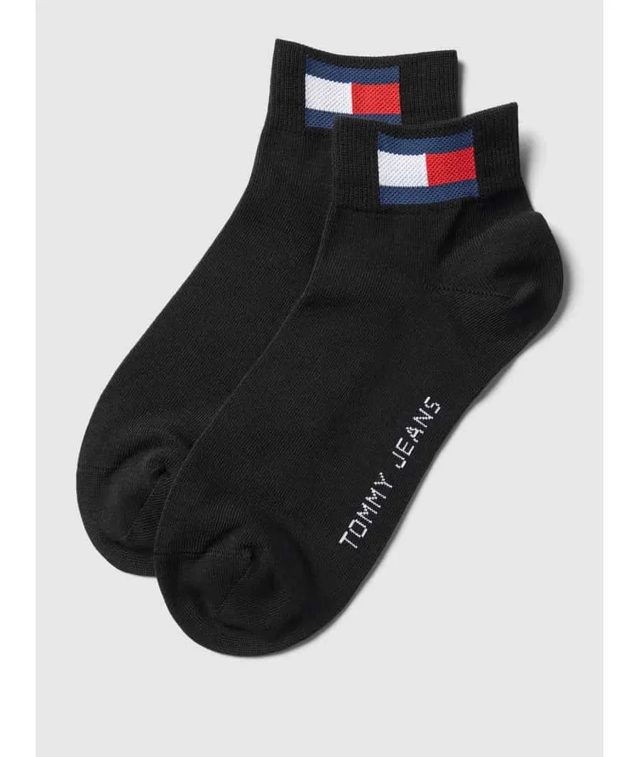 obrazek 1 Krótkie skarpety z nadrukiem z logo w zestawie 2 szt.