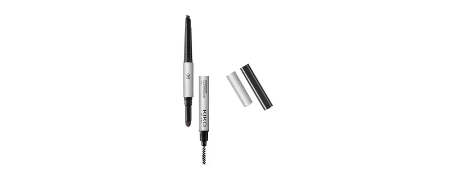 obrazek 1 KIKO Milano Eyebrow Multitasker 3-In-1 Kredka do brwi 0.4 g 06 Blackhaired