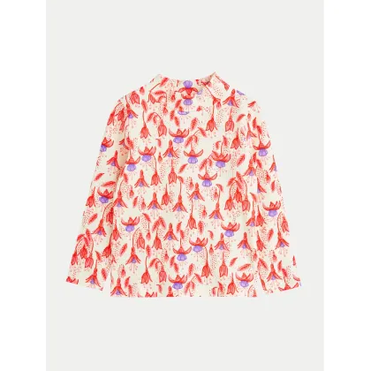 Zdjęcie Mini Rodini Bluzka Fuchsia 2472012442 Kolorowy Regular Fit MINI RODINI