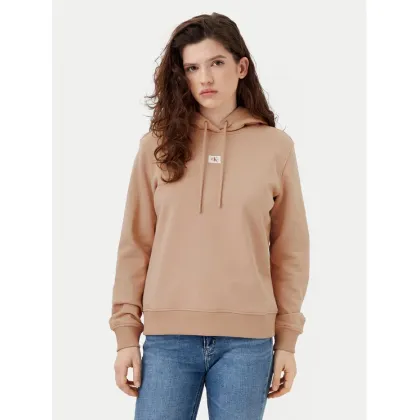 Zdjęcie Calvin Klein Jeans Bluza J20J225085 Beżowy Regular Fit