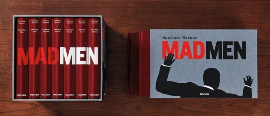 obrazek 3 Książka Matthew Weiner. Mad Men, Art Edition No. 1–500 (Script Edition) - Taschen