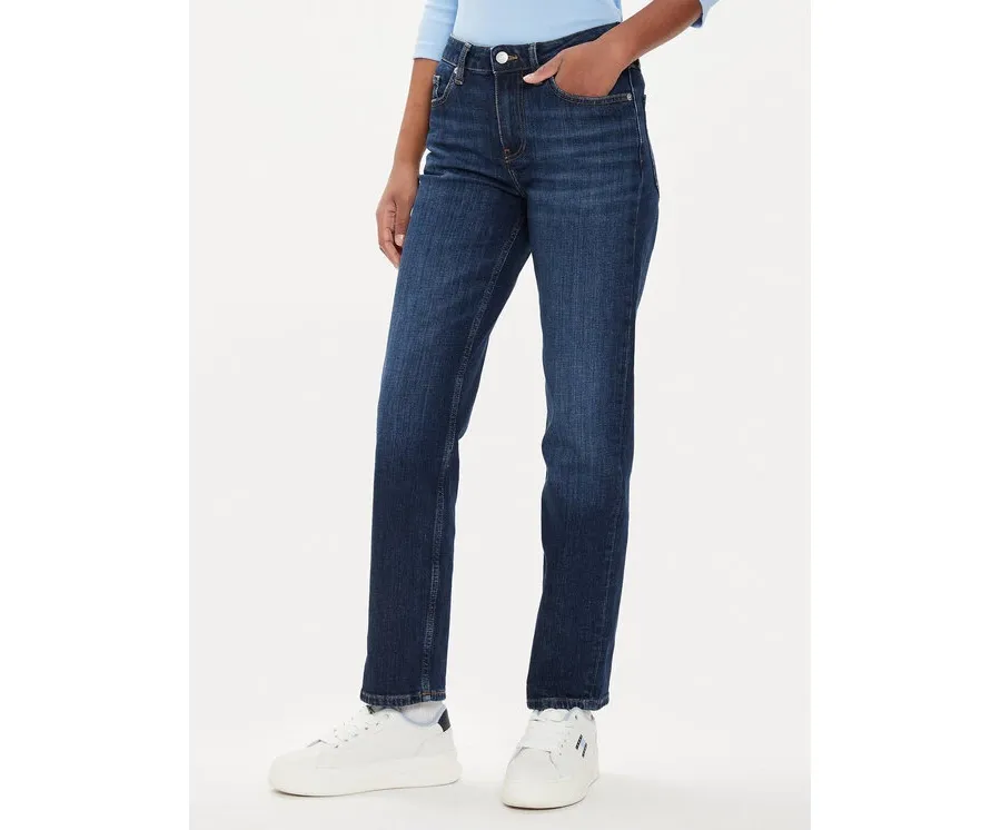 obrazek 1 Tommy Hilfiger Jeansy Classic WW0WW42203 Granatowy Straight Fit