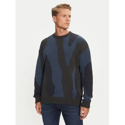Zdjęcie Mustang Sweter Elwood 1015473 Granatowy Regular Fit