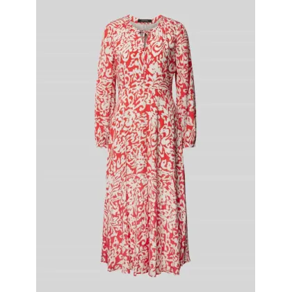 Zdjęcie Sukienka midi z wycięciem w kształcie łezki