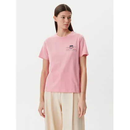 Zdjęcie Gant T-Shirt Archive 4200277 Różowy Regular Fit