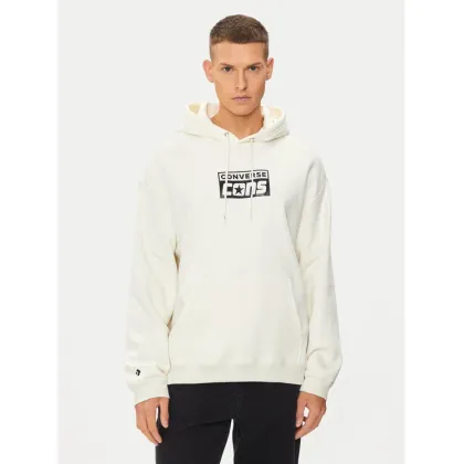 Zdjęcie Converse Bluza M Cons Hoodie 10026148-A10 Écru Regular Fit