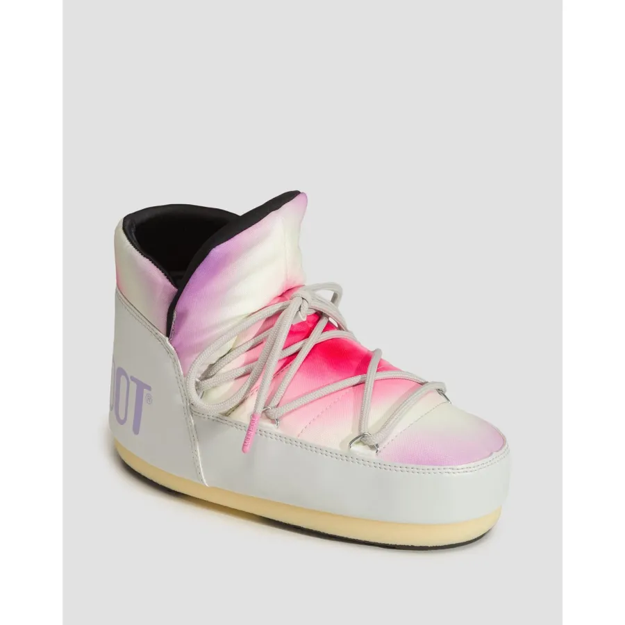 obrazek 1 Śniegowce Damskie Moon Boot Pumps Tie Dye Szare