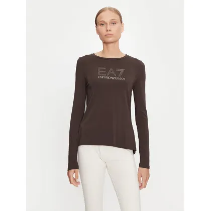 Zdjęcie EA7 Emporio Armani Bluzka 8NTT51 TJDQZ 1755 Brązowy Regular Fit