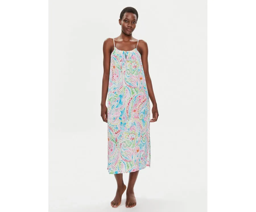 obrazek 1 Lauren Ralph Lauren Koszula nocna ILN22327 Kolorowy Regular Fit LAUREN RALPH LAUREN
