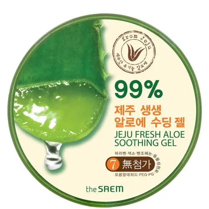 Zdjęcie The Saem Jeju Fresh Aloe Soothing Gel 99% Żel aloesowy 300 ml