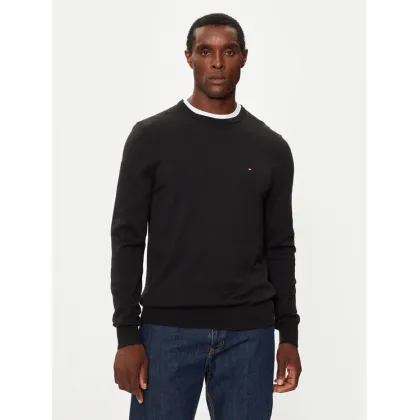 Zdjęcie Tommy Hilfiger Sweter Essential MW0MW14748 Czarny Regular Fit