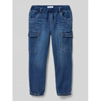 Zdjęcie NAME IT Jeansy 13224943 Granatowy Baggy Fit