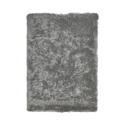 Picture Modern long-pile Aster Gray carpet