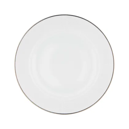 Zdjęcie Luksusowy porcelanowy talerz-półmisek Eternal z delikatnym geometrycznym motywem - Vista Alegre