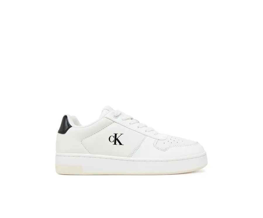 obrazek 1 Calvin Klein Jeans Sneakersy Basket Cupsole Low Mg YW0YW01765 Biały