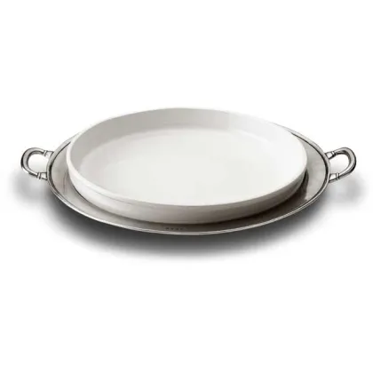 Zdjęcie Piękna taca z ceramicznym serwerem