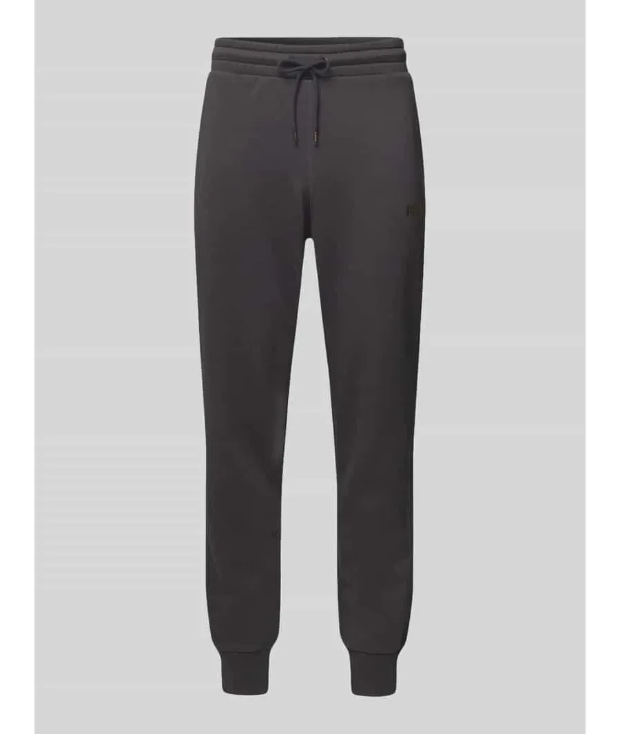 obrazek 1 Spodnie dresowe o kroju relaxed fit z nadrukiem z logo