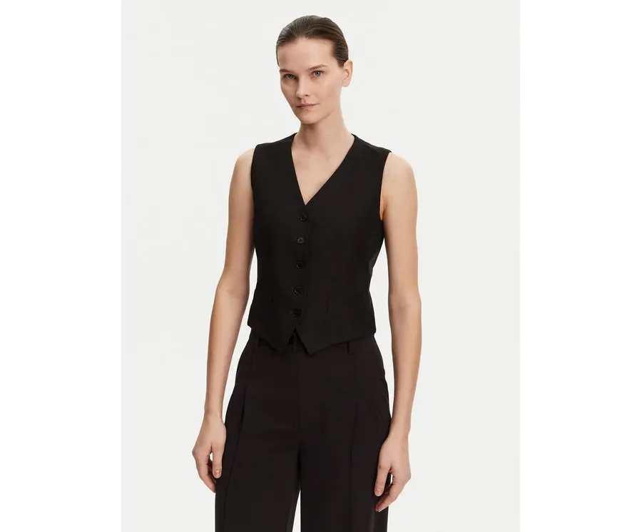 obrazek 1 Weekend Max Mara Kamizelka Pace 2515151012 Czarny Slim Fit