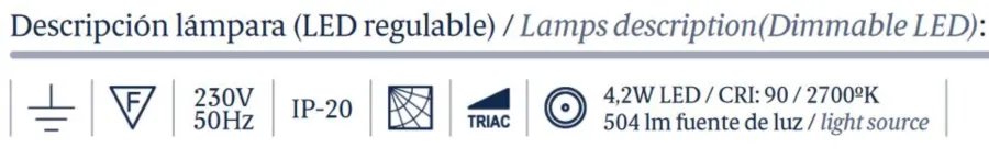 obrazek 4 Ekskluzywne oświetlenie do domu - lampa ścienna Platet