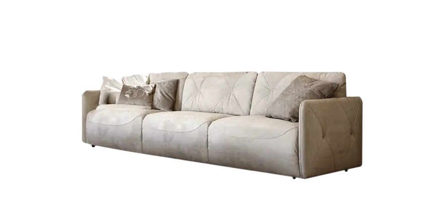 obrazek 1 Szara ekskluzywna sofa do domu - Daytona