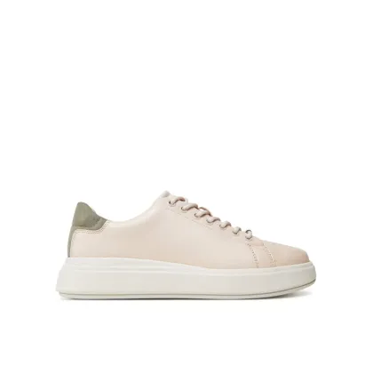 Zdjęcie Calvin Klein Sneakersy Cupsole Lace Up Lth HW0HW02540 Beżowy