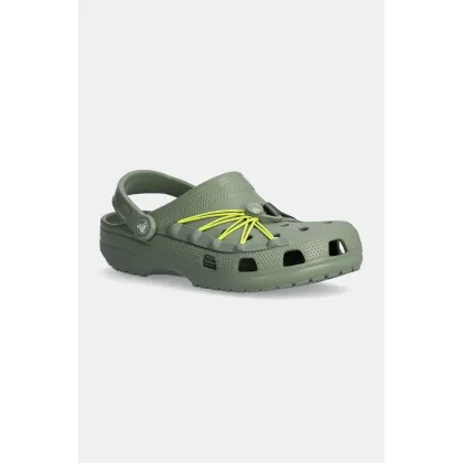 Zdjęcie Crocs klapki Classic Lockdown Clog męskie kolor zielony 210393